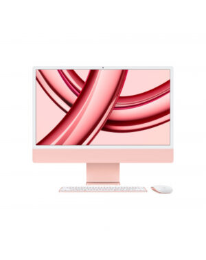 2023 - iMac 24" con Retina 4.5K display: Apple M3 chip con 8-core CPU e 8-core GPU, RAM 8GB, 256GB SSD - Rosa