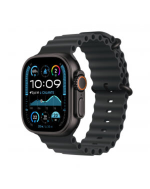 Apple Watch Ultra 2 GPS + Cellular 49mm Cassa Titanio Nero con Cinturino Ocean Nero