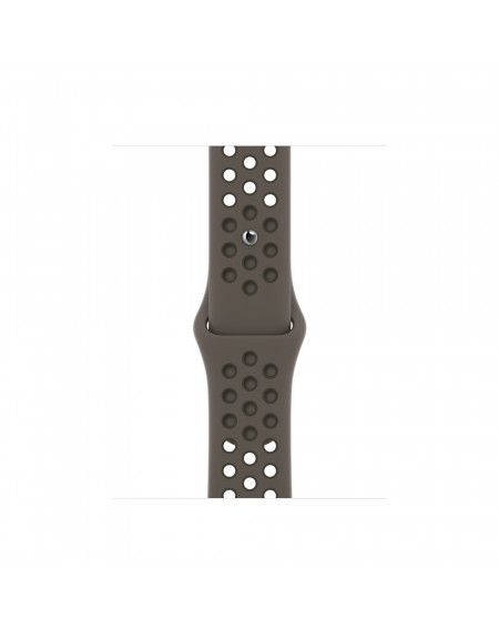 Cinturino Apple Watch 38/40/41mm - Grigio Oliva di Mezzanotte - Nike Sport Band - S/M & M/L