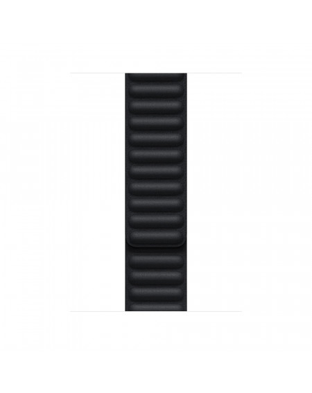 Cinturino Apple Watch 42/44/45mm - Mezzanotte - Leather Link - M/L