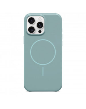 Custodia Beats con Magsafe in Silicone per iPhone 16 Pro Max - Azzurro Nilo