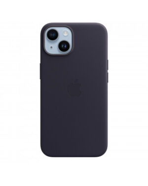 Custodia con Magsafe in Pelle per iPhone 14 - Inchiostro