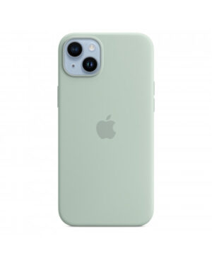 Custodia con Magsafe in Silicone per iPhone 14 Plus - Agave