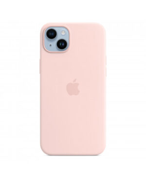 Custodia con Magsafe in Silicone per iPhone 14 Plus - Rosa Creta