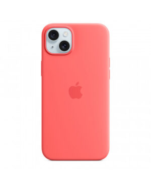 Custodia con Magsafe in Silicone per iPhone 15 Plus - Guava