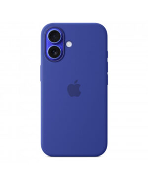 Custodia con Magsafe in Silicone per iPhone 16 - Blu Oltremare