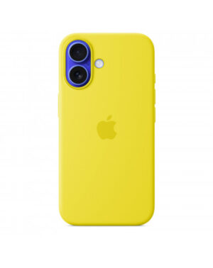 Custodia con Magsafe in Silicone per iPhone 16 - Giallo carambola
