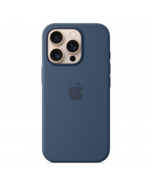 Custodia con Magsafe in Silicone per iPhone 16 Pro - Denim