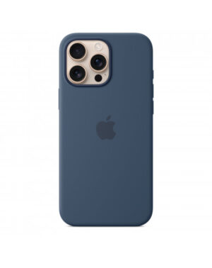 Custodia con Magsafe in Silicone per iPhone 16 Pro Max - Denim