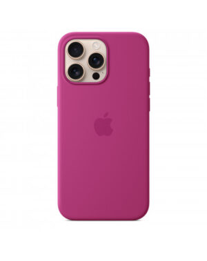 Custodia con Magsafe in Silicone per iPhone 16 Pro Max - Fucsia