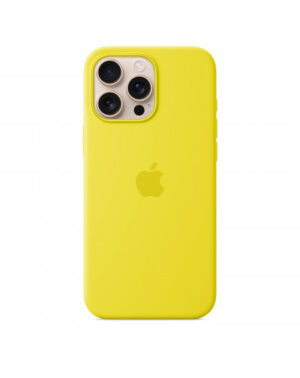 Custodia con Magsafe in Silicone per iPhone 16 Pro Max - Giallo carambola