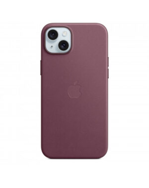 Custodia con Magsafe in Tessuto Fine Woven per iPhone 15 Plus - Gelso