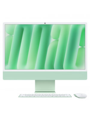 iMac verde - RAM 16GB di memoria unificata - HD SSD 256GB - Gigabit Ethernet - Magic Mouse - Magic Keyboard - Italiano