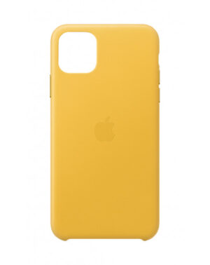 iPhone 11 Pro Max Leather Case - Meyer Lemon