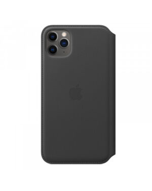 iPhone 11 Pro Max Leather Folio - Black