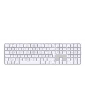 Magic Keyboard con Touch ID and Numeric Keypad per Mac models con Apple silicon - italiano - Bianco Keys con porta USB-C